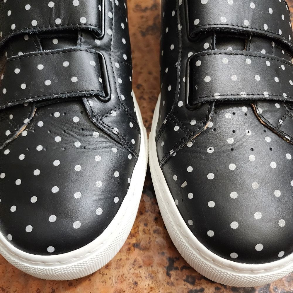 Nick Wooster x GREATS Men's Sz. 7 The Royale Nero Polka Dot Sneaker - Picture 9 of 16